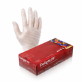Clear Vinyl Gloves (Powder Free) Small