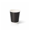 8oz Black Double Wall Paper Cups
