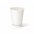 12oz Compostable White Single Wall Paper Cups