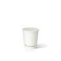 4oz Compostable White Single Wall Paper Cups