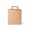 Medium Kraft Paper Bags - Flat Handle