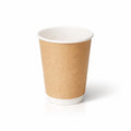 12oz Kraft Double Wall Paper Cups