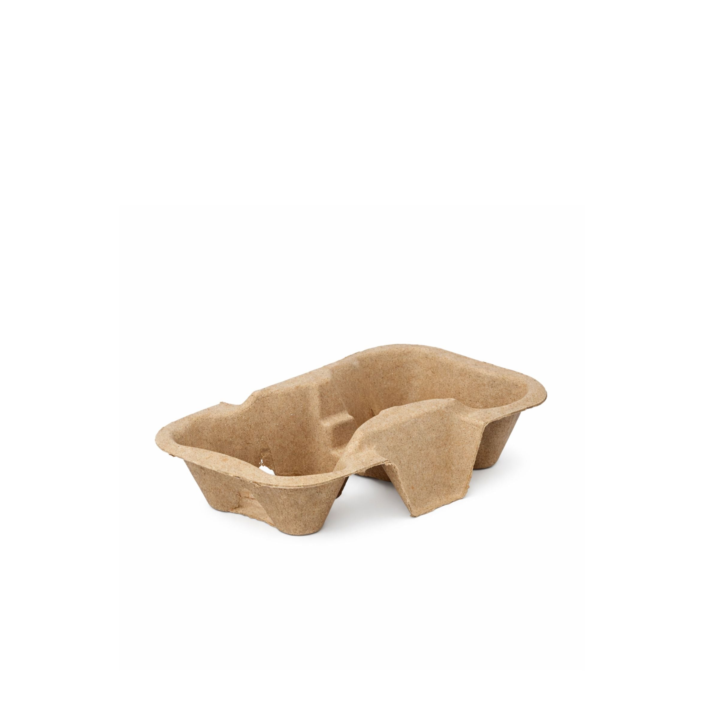 2 Cup Paper Pulp Holder Trays