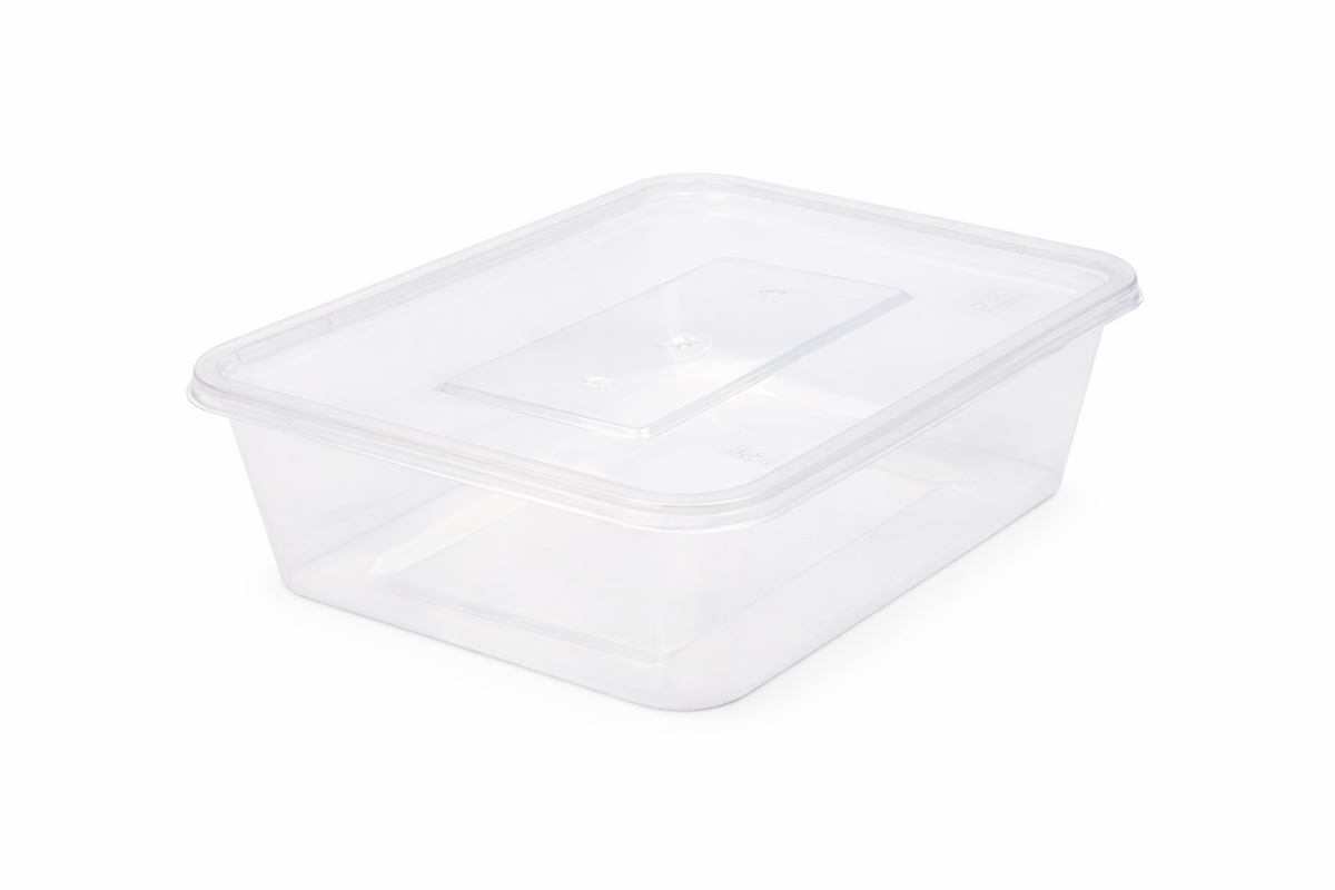 Microwaveable Plastic Containers 650ml