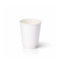 8oz White  Double Wall Paper Cups