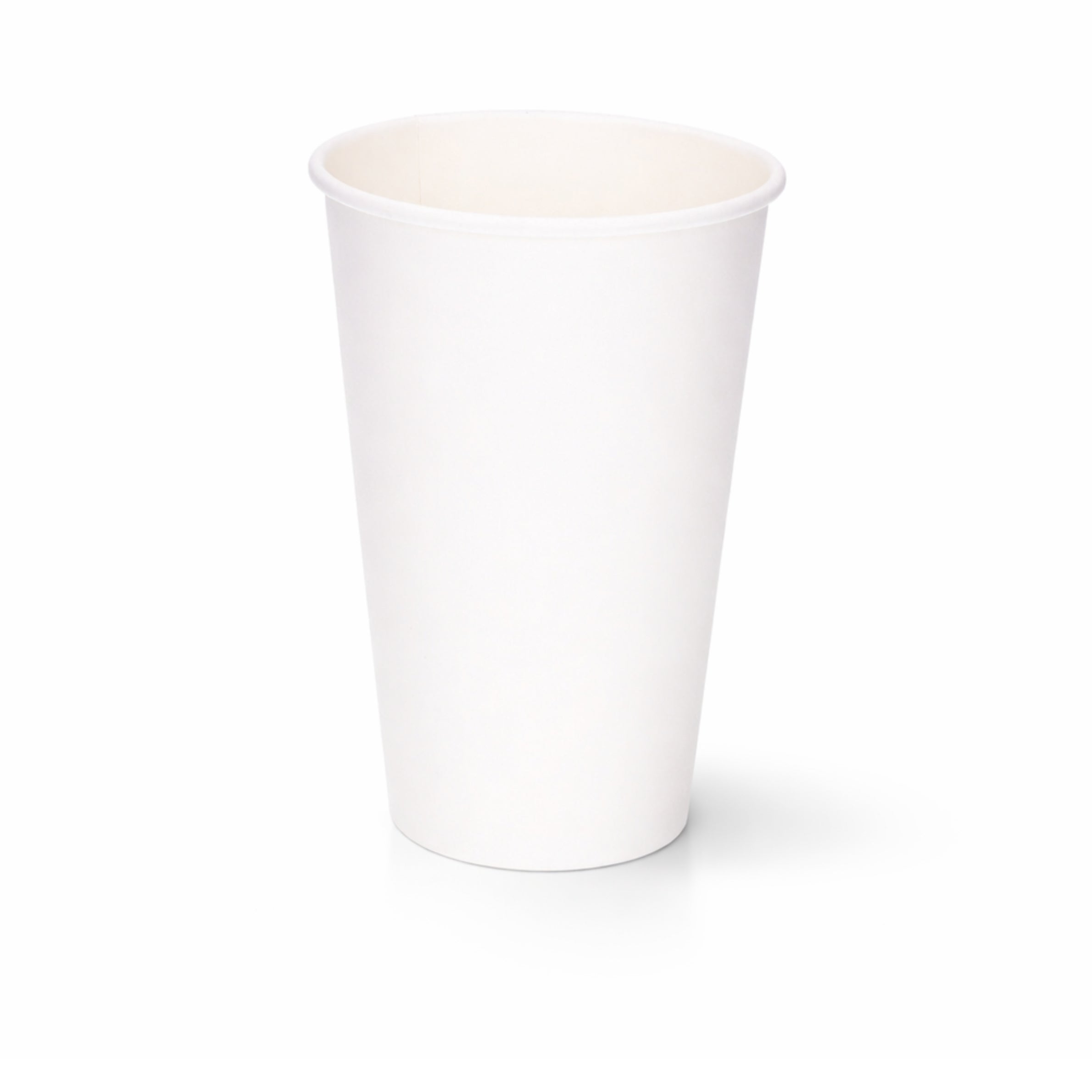 16oz White Single Wall Paper Cups